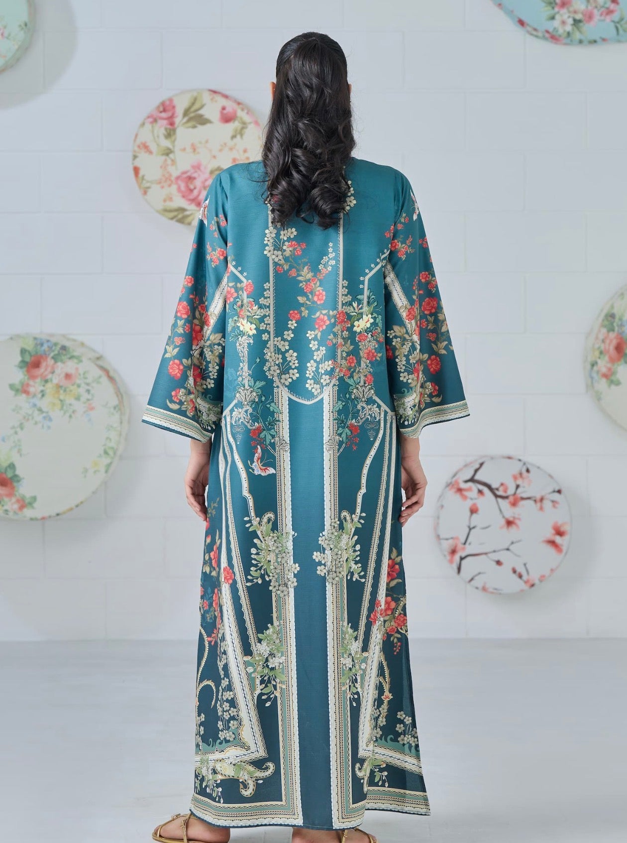 Emerald Affair Kaftan 2-Piece