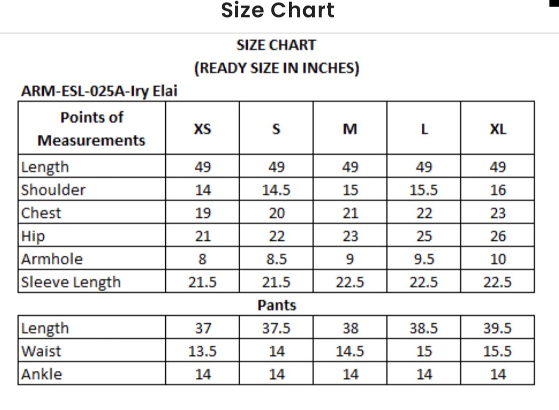 Iry Elai
3 Piece Outfit