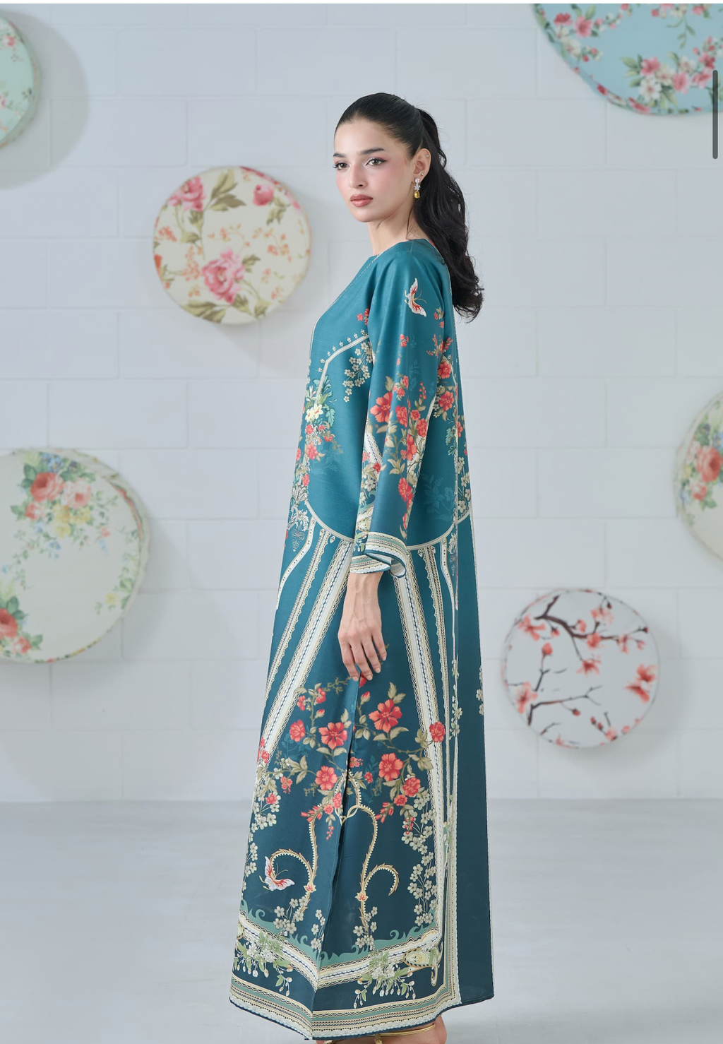 Emerald Affair Kaftan 2-Piece