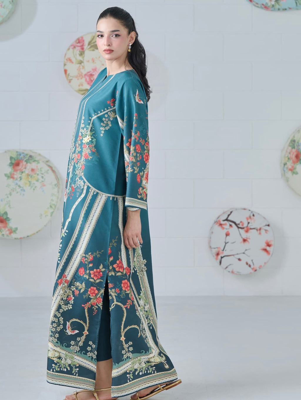 Emerald Affair Kaftan 2-Piece